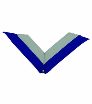 NECK RIBBON, BLUE AND GRAY