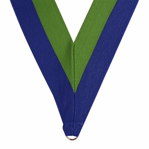 NECK RIBBON BLUE & GREEN