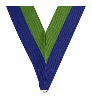NECK RIBBON BLUE & GREEN