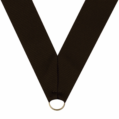 NECK RIBBON BROWN