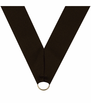 NECK RIBBON BROWN