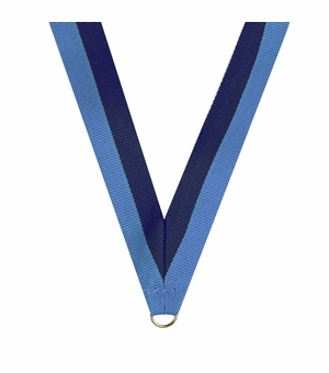 NECK RIBBON LIGHT BLUE & NAVY
