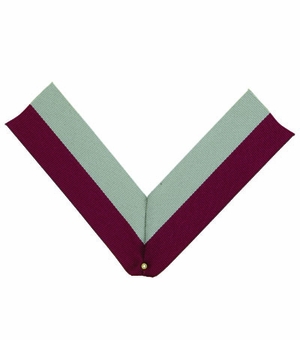 NECK RIBBON, MAROON AND GRAY
