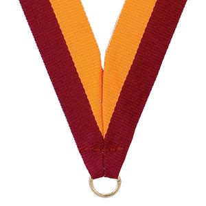 NECK RIBBON MAROON & GOLD