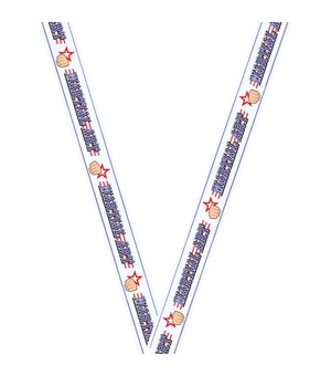 NECK RIBBON MARTIAL ARTS