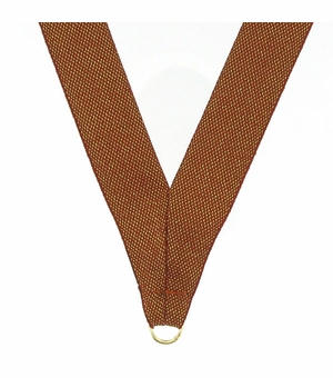 NECK RIBBON  METALLIC BRONZE