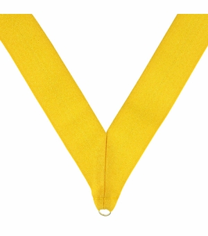 NECK RIBBON METALLIC GOLD