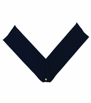 NECK RIBBON, NAVY BLUE