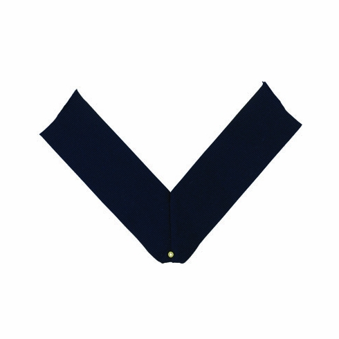 NECK RIBBON, NAVY BLUE