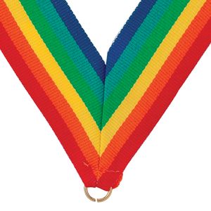 NECK RIBBON RAINBOW