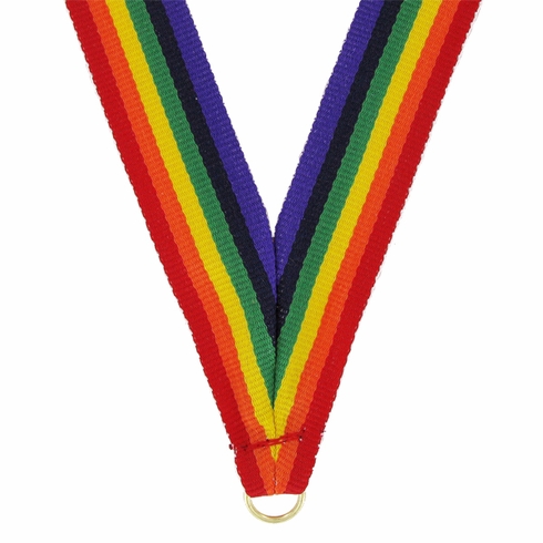 NECK RIBBON RAINBOW