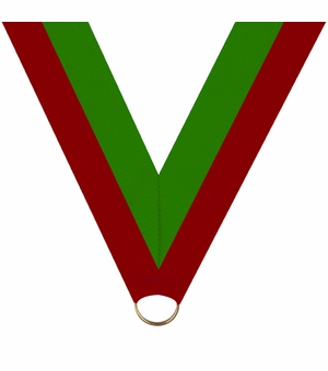 NECK RIBBON RED & GREEN