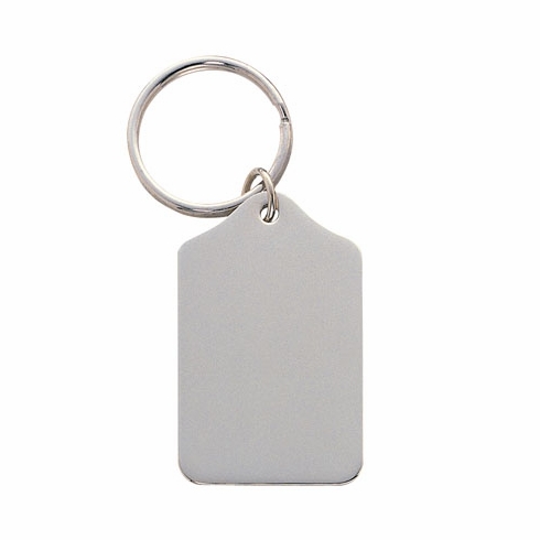 NICKEL PLATED KEY RING, BOXED
