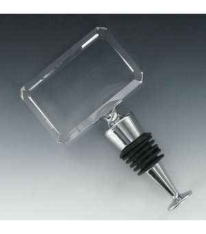 OPTICAL CRYSTAL WINE STOPPER