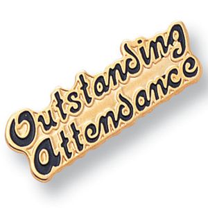 OUTSTANDING ATTENDANCE PIN