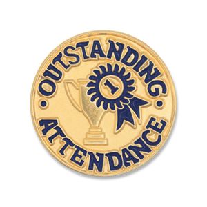 OUTSTANDING ATTENDANCE PIN