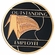 OUTSTANDING EMPLOYEE, 2 INCH ETCHED ENAMELED