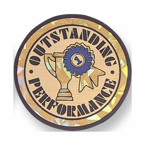 2 Inch in Diameter Round Outstanding Performance Insert with Mylar Detailing