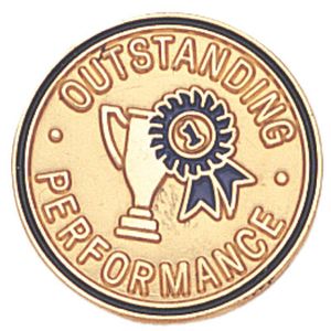 OUTSTANDING PERFORMANCE PIN
