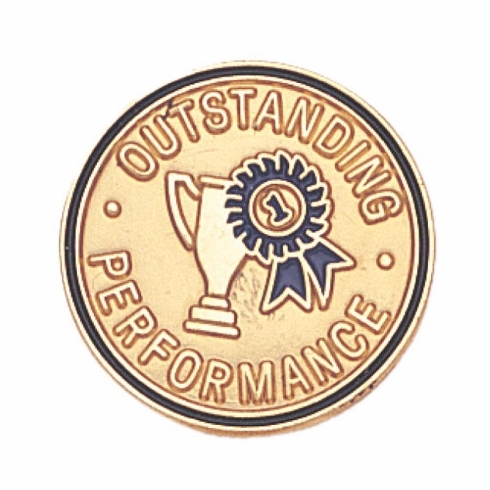 OUTSTANDING PERFORMANCE PIN