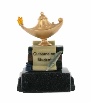 OUTSTANDING STUDENT TROPHY WITHOUT PLATE