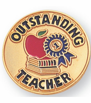 OUTSTANDING TEACHER PIN