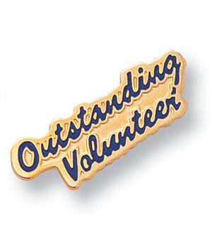 OUTSTANDING VOLUNTEER PIN