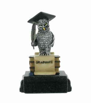 OWL GRADUATE TROPHY WITHOUT PLATE