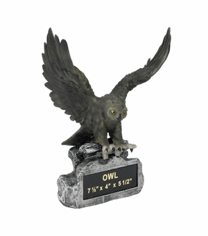 OWL MASCOT TROPHY