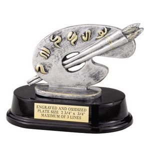 PAINT PALET RESIN TROPHY