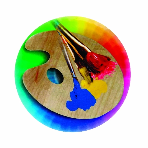 PAINTING, 2 INCH MYLAR INSERT