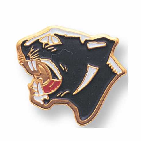 PANTHER PIN ENAMELED