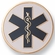 2 Inch in Diameter Round Metal Litho-Print Paramedic Medallion Insert