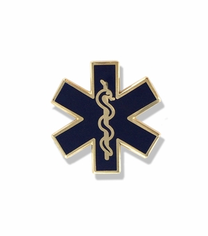 PARAMEDIC ENAMELED 5/8 INCH PIN