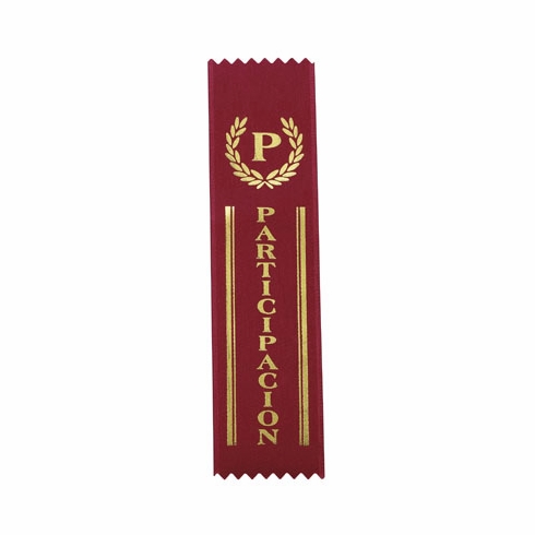 PARTICIPACION RED SATIN RIBBON