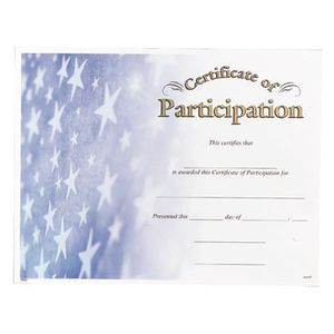 PARTICIPATION CERTIFICATE