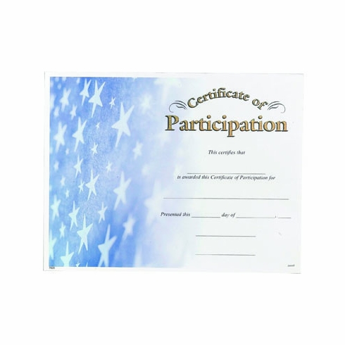 PARTICIPATION CERTIFICATE