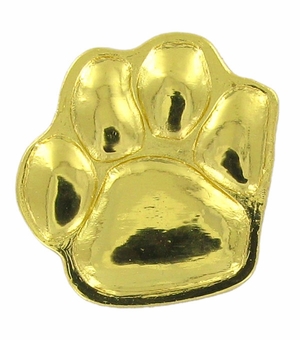 PAW PRINT PIN, GOLD