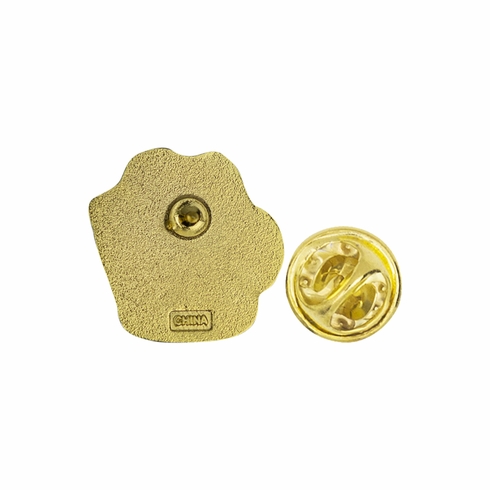 PAW PRINT PIN, GOLD