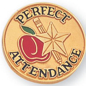 PERFECT ATTENDANCE PIN