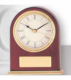 PIANO FINISH ROSEWOOD CLOCK