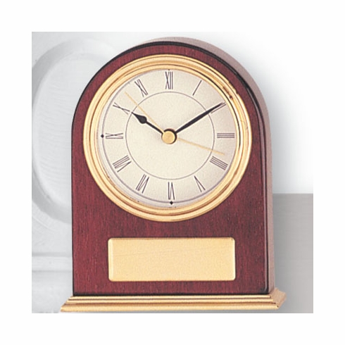 PIANO FINISH ROSEWOOD CLOCK
