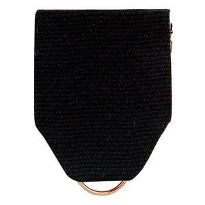 PIN BACK RIBBON BLACK