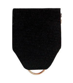 PIN BACK RIBBON BLACK