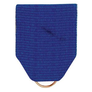 PIN BACK RIBBON BLUE