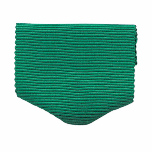 PIN BACK RIBBON, GREEN