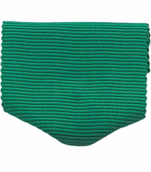 PIN BACK RIBBON, GREEN