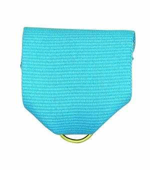PIN BACK RIBBON, LIGHT BLUE