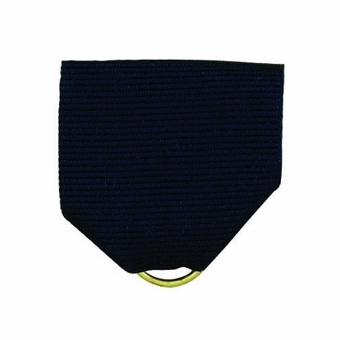 PIN BACK RIBBON, NAVY BLUE