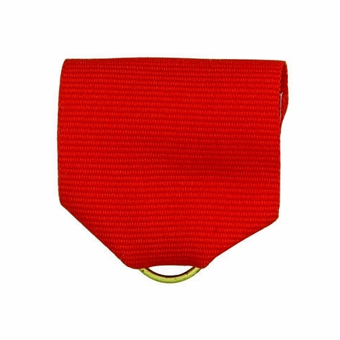 PIN BACK RIBBON, ORANGE